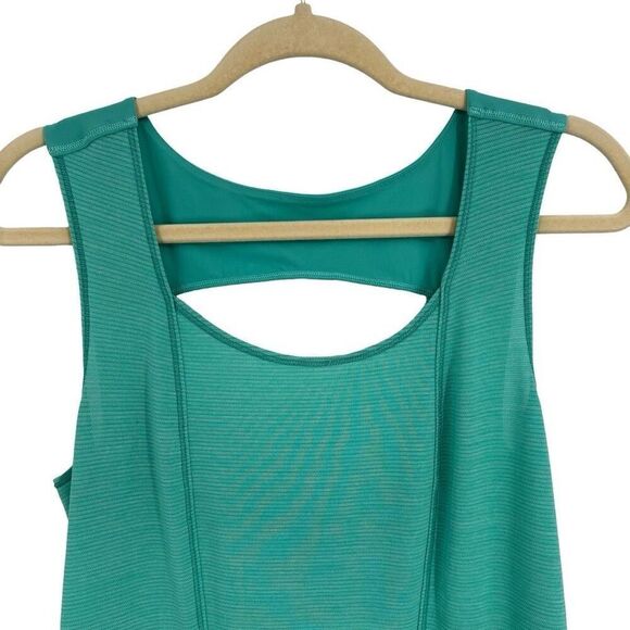 Lululemon Run Righteous Tank Top Bali Breeze Green Style# W1F15S - Picture 4 of 8